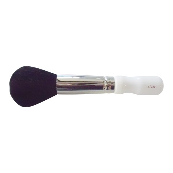 Martora brocha polvos redonda cabra negra