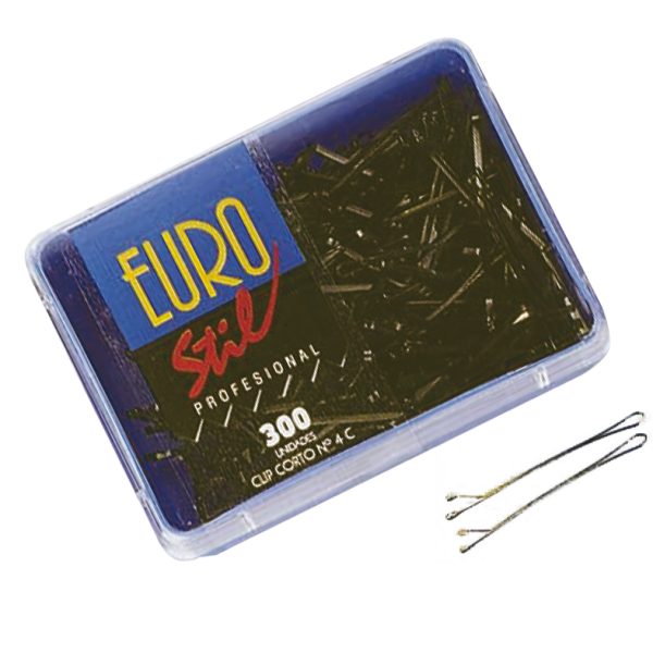 Caja 300 clips ondina 5 cms. bronce