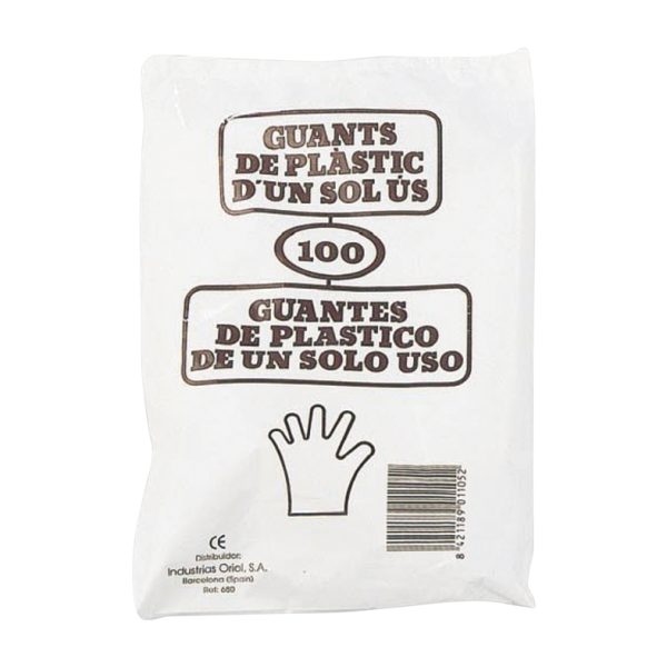 Guante un uso 100 unidades