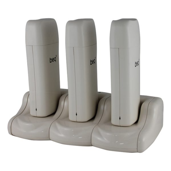 Aplicador cera rollon kit 3 pistolas  base beq