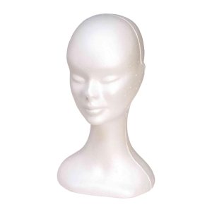 Cabeza dama estandar blanco porex