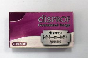 Caja cuchilla afeitar disprof profesional 20x5