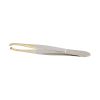 Pinza beq solingen punta oro estrecha 7,5 cm.