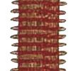 Tubos velcro rojo 13mm (6 uds)