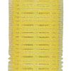 Tubos velcro amarillo 32mm (6 uds)
