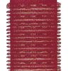 Tubos velcro rojo 36mm (6 uds)