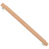 Bigudies 8mm afro largo madera 10 unidades