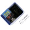 Caja 400 horquillas invisibles 5,5 cms negra