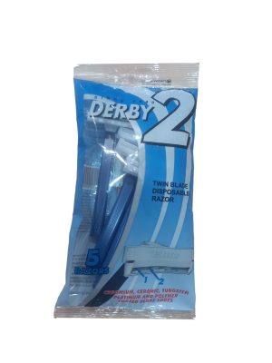 Bolsa 5 maquinillas afeitar desechables de doble