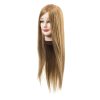Cabeza de maniqui elisa cabello sintetico largo
