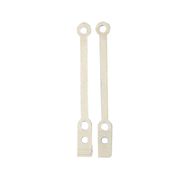 Gomas bigudies planas largas 50 unid.
