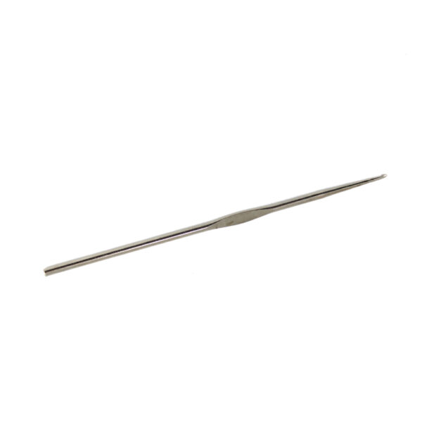 Ganchillo metalico para mechas 1 unidad