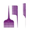Kit 3 peines mechas balayage violeta