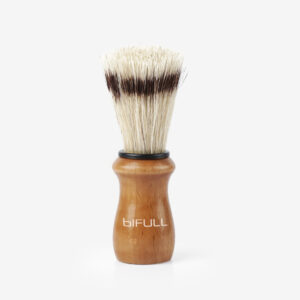Brocha de afeitar pelo de caballo natural mango de