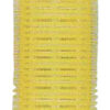 Tubos velcro amarillo 32mm (6 uds)