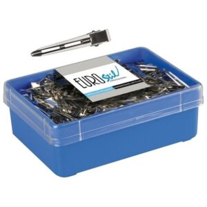 Caja de pinzas medianas 120 unidades