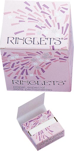 Papel permanente ringlets paquete suelto