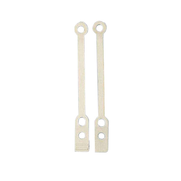 Gomas bigudies planas largas 50 unid.