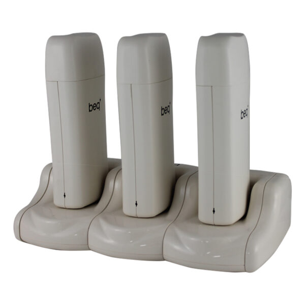 Aplicador cera rollon kit 3 pistolas  base beq