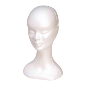 Cabeza dama estandar blanco porex