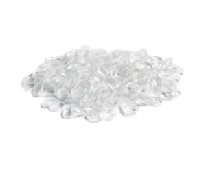 Gomas elasticas transparentes paquete 300 und.