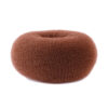 Relleno moño donut super grande castaño 12 cm