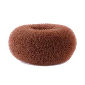 Relleno moño donut super grande castaño 12 cm