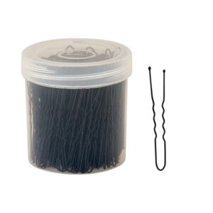 Horquilla invisible 6 cms. negra 300 unidades