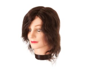 Cabeza maniqui academia con soporte (2030cm)