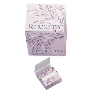 Caja 20 paquetes papel permanente ringlets