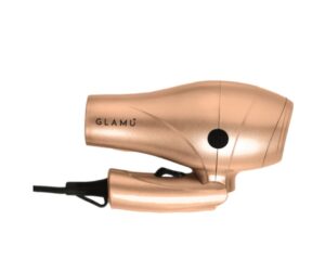 Mini secador de viaje glamu´ oro 1000w  difusor