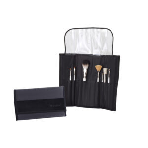 Martora manta pinceles gris negra mediana (vacia)