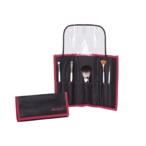 Martora manta pinceles negra roja pequeña (vacia)