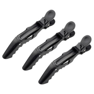 Pinzas pico de pato strong 9cm 6 uds negras