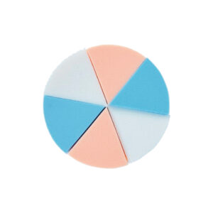 Esponja maquillaje set 6 unidades divisibles