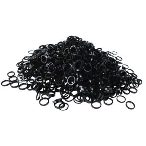 Gomas elasticas negras paquete 300 und.