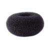 Relleno moño donut grande negro 11 cm