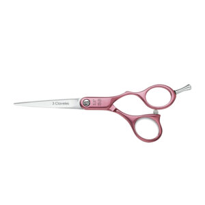 Tijera 3 claveles duraluminio rosa corte 5.5''