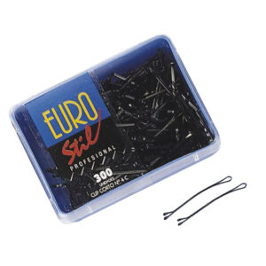 Caja 300 clips ondina 5 cms. negra