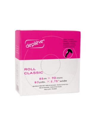 Depileve rollo clasico papel corporal  85 mtrs. x
