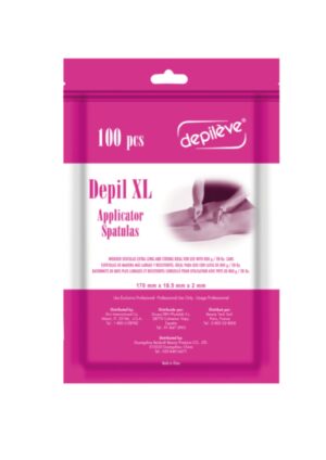 Depileve espatulas corporales xl desechables 100