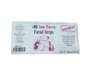 Depileve papel facial entretejido 100 tiras 12.5 x